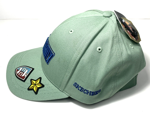 Gorra de béisbol Spy Family verde ajustada Sketchers corona dura 57 ajustable nueva con etiquetas - Imagen 4 de 8