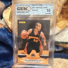 Panini 2009-10 Stephen Curry Golden State Warriors #307 Rookie Basketball Card. rookie card picture