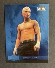 Darby Allin 2022 Skybox Metal Universe AEW Blue High Series #131