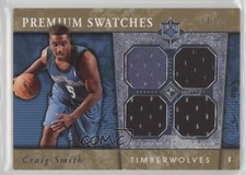 2006 Ultimate Collection Premium Gold Quad Swatches 64/75 Craig Smith #PR-SM 5h9