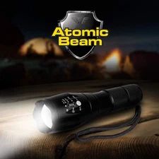 New Atomic Beam Tough Grade Super Bright Tactical Flashlight 5 modes