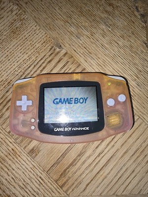 Nintendo Game Boy Advance Handheld System - Fuchsia Pink - Tested & Works
