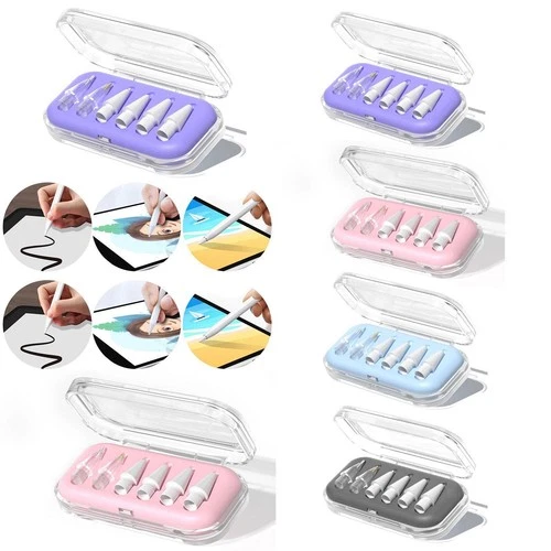 6 Pieces Replacement Tips Stylus Tip Nibs with Storage Case Easy to Install High