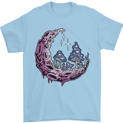 Trippy Magic Mushroom Moon LSD Psychedelic Herren T-Shirt 100% Baumwolle - Bild 55 von 92