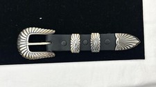 Sterling Silver Ranger Buckle by Doug Magnus