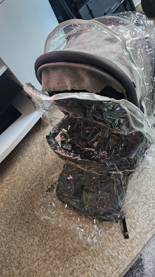 Peg Perego Stroller Rain Cover FITS ALL PEG PEREGO STROLLERS  - Image 2 of 2