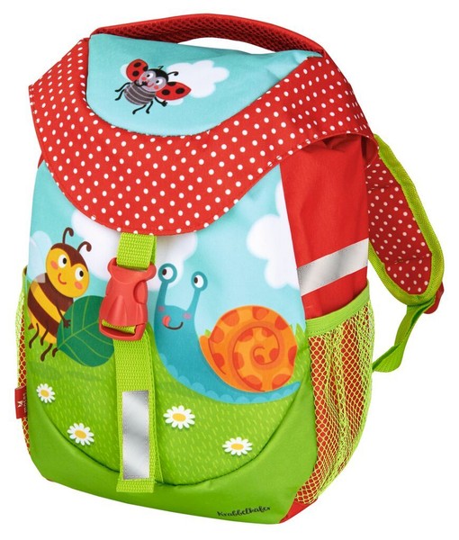 Mariquitas Mochila para Infantil, Bolsa para Jardín de Infancia Con Pecho Unisex