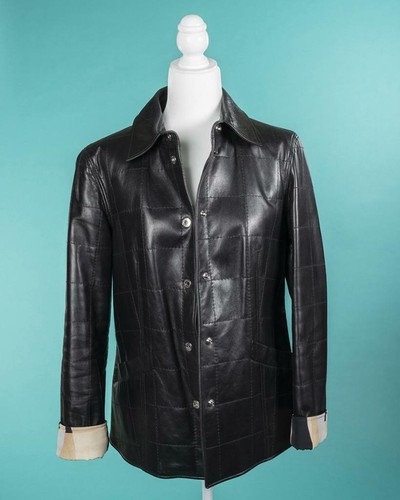 Salvatore Ferragamo Black Nappa Leather 