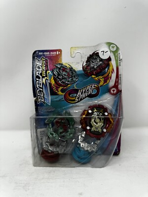 Hasbro Beyblade Burst Rise Hyper Sphere Dual Pack Dullahan D5 Viper Hydrax H5