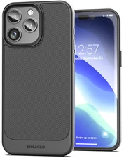 iPhone 15 Pro Phone Case, Ultra Slim Grip Case (Black)