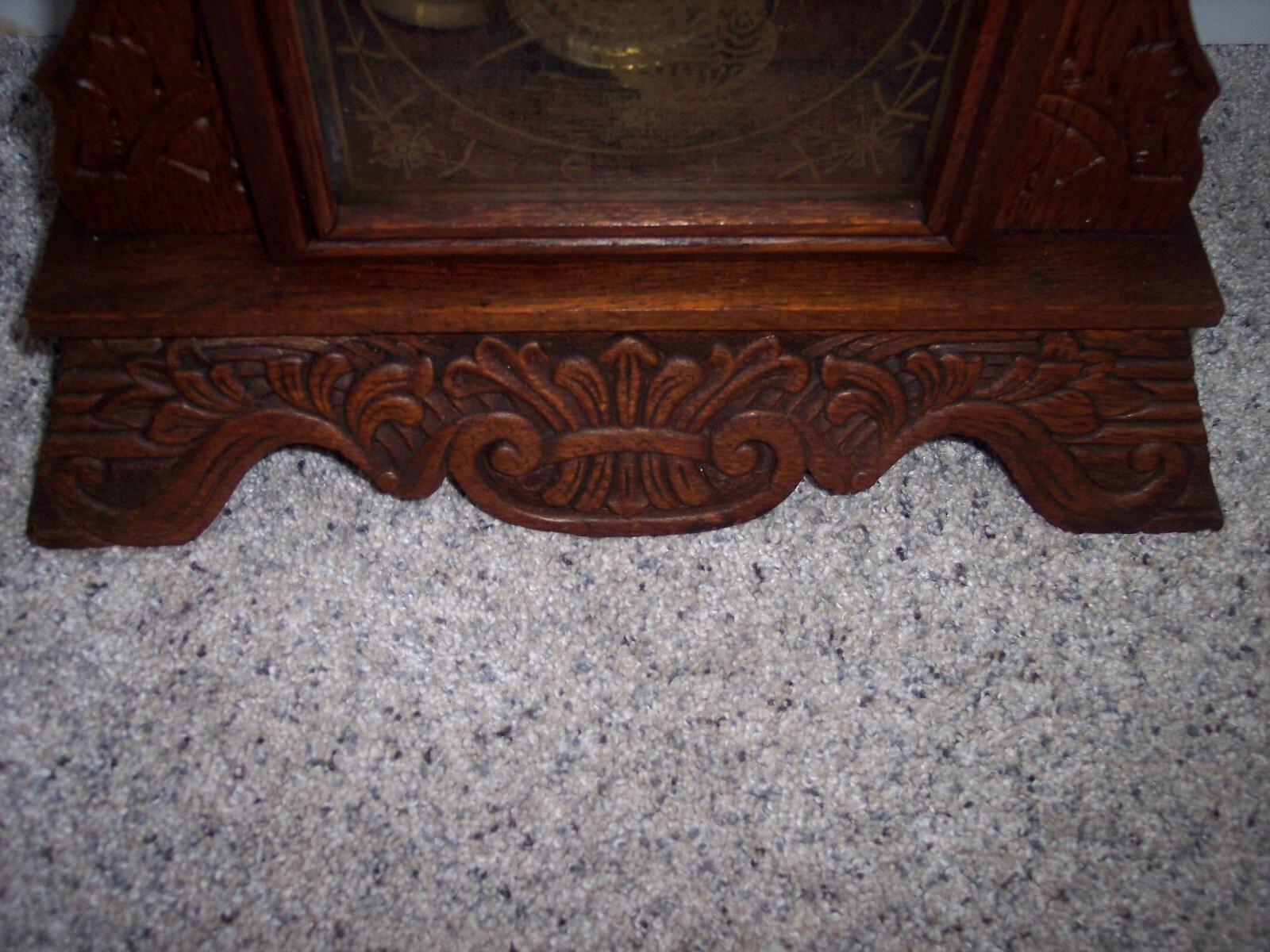 Antique New Haven Kitchen Parlor Gingerbread Mantle Clock Just Serviced