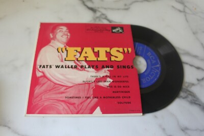 ''FATS'' ''FATS'' WALKER PLAYS AND SINGS 45 RPM