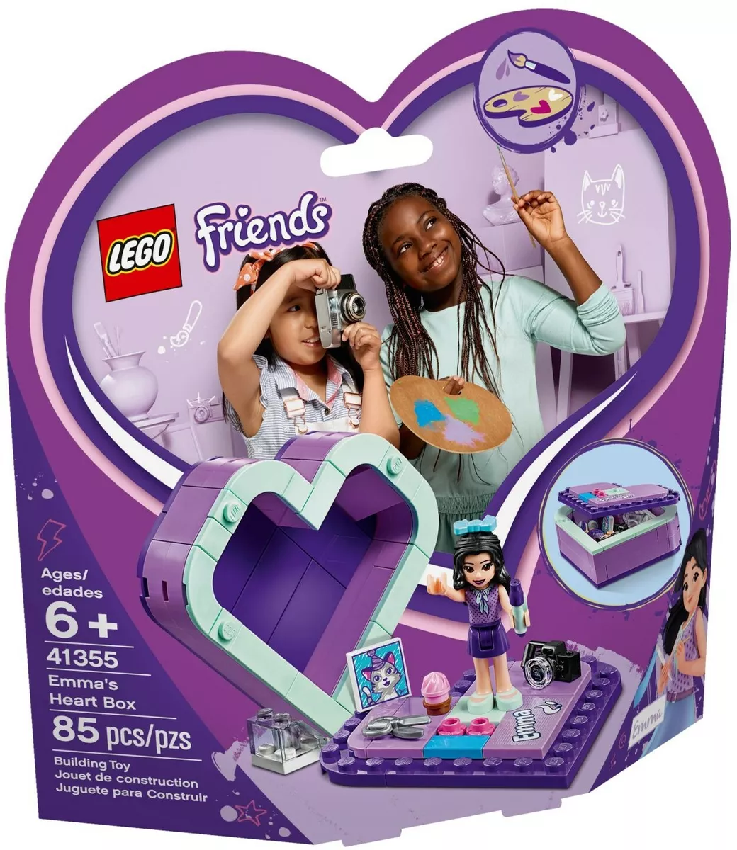 LEGO FRIENDS 41355 EMMA S HEART BOX NEW eBay