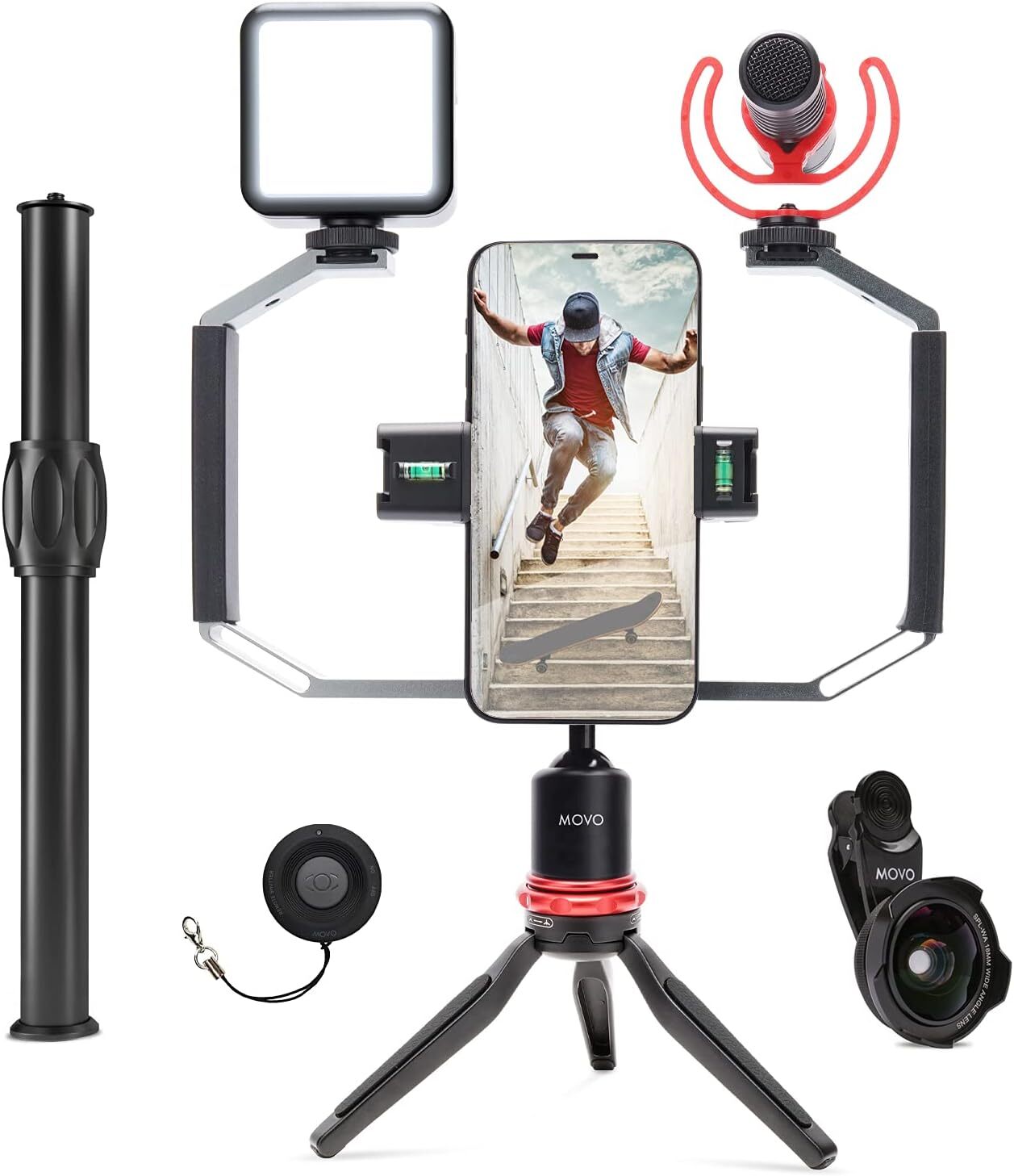 Smartphone Video Bundle with VXR10 PRO Directional Microphone Mini-image