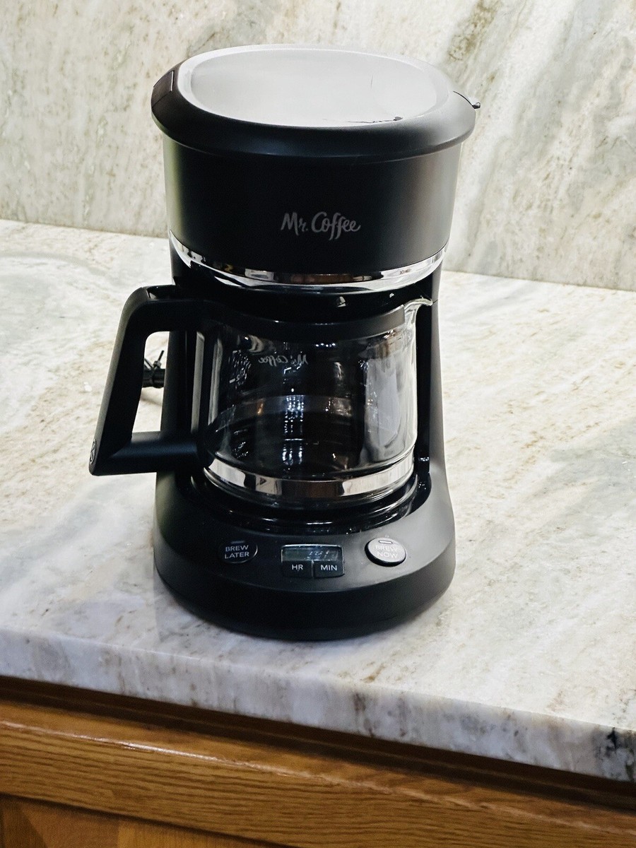 The Mr. Coffee BVMC-PC05BL3 5-Cup Programmable Mini Brew Coffee