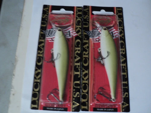 2 - LUCKY CRAFT POINTER 95 SUSPENDING (ROOTBEER BROWN) NIP