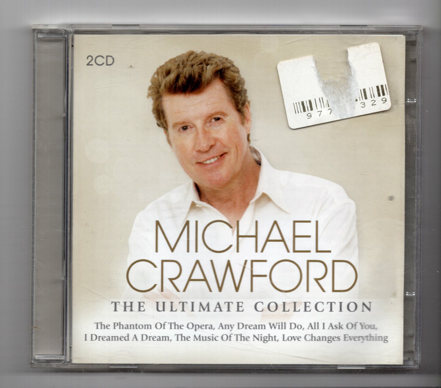 (JU580) Michael Crawford, The Ultimate Collection - 2012 double CD