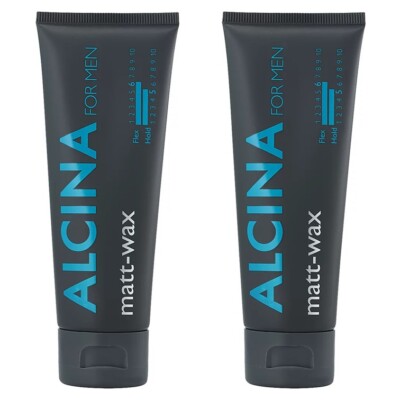 Alcina for men Matt-Wax 2x 75ml Set