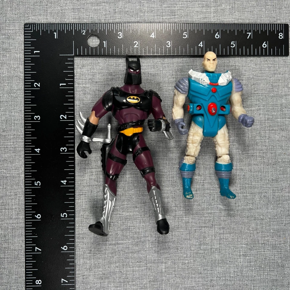 Lote/2 figuras de colección Batman Legends Dark Warrior 1995 DC Super Heroes Mr Freeze 1989 Foto 3 de 4