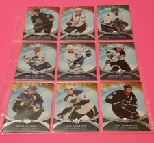 Upper Deck hockey card - Ovation - 2007 - lot of 39 - # in description 