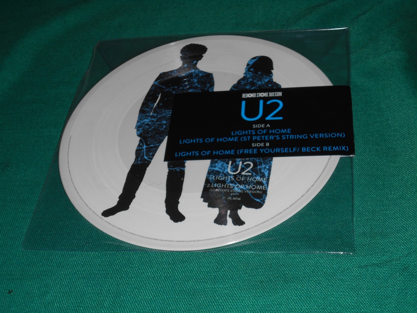 U2 ‎– Lights Of Home
