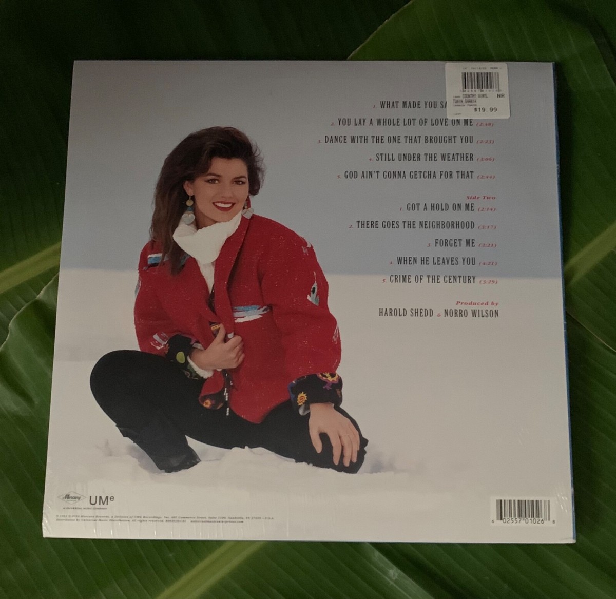 SHANIA TWAIN - DEBUT Album (1993, 2016 Mercury) Vinyl - NEW