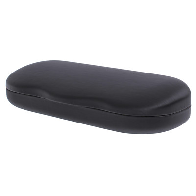 Brillenetui Hartschale Metall Schwarz Stabil Basic Brillenbox Aufbewahrung Etui