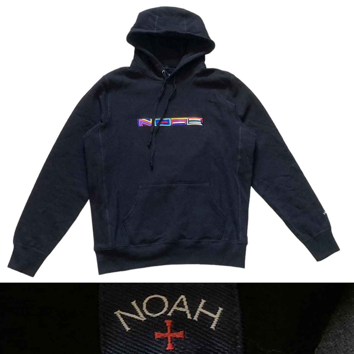 Noah NYC Space Hoodie Men's size Large in Black | eBay