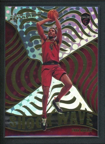 2021-22 EVAN MOBLEY PANINI REVOLUTION SHOCK WAVE ROOKIE RC #24