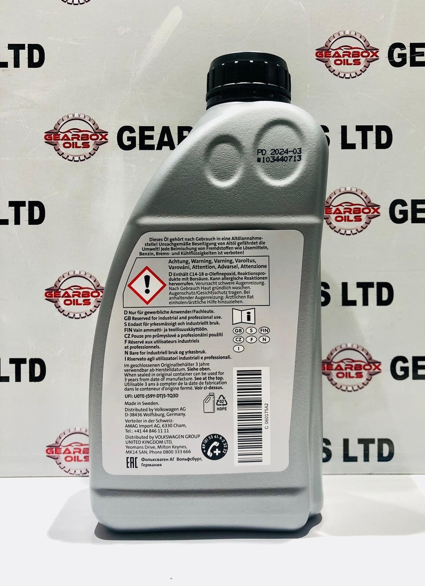 OEM VW AUDI SEAT SKODA HIGH PERFORMANCE OIL FOR HALDEX COUPLING