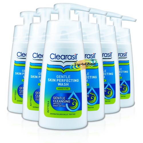 6x Clearasil Daily Gentle Skin Perfecting Wash SENSITIVE Face 150ml 5011417563717 eBay
