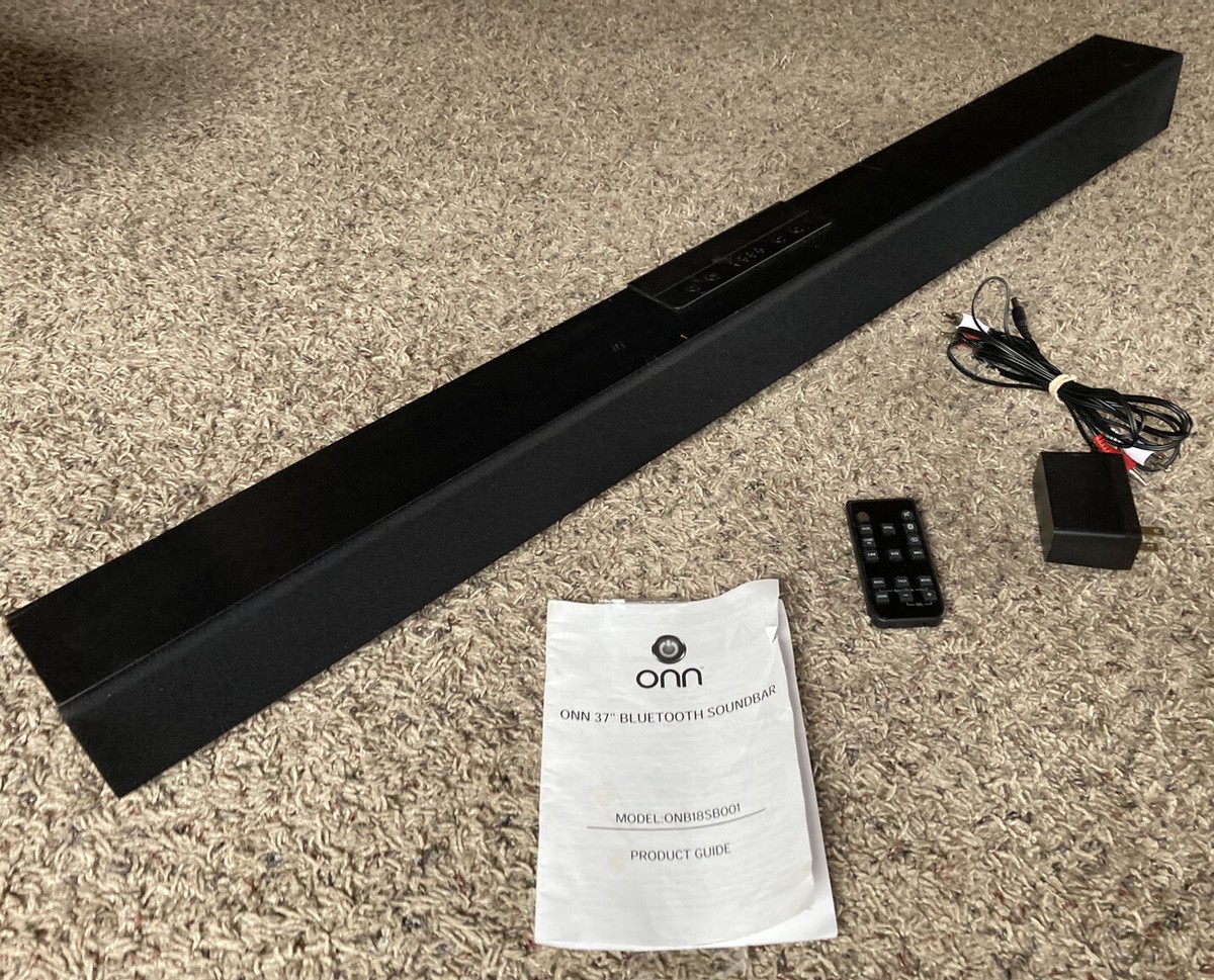 Bluetooth Soundbar Onn 37 Inch Stereo Soundbar Onn Stereo Soundbar