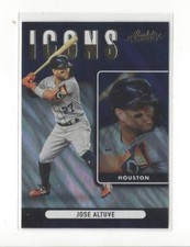 2022 Absolute Icons Retail Lava #8 Jose Altuve Astros