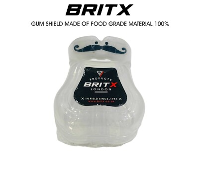 Scudo Di Gomma PARADENTI BOXE RUGBY Arti Marziali Adulti Junior - Foto 4