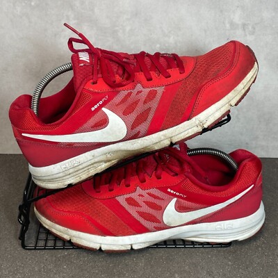 Nike Air Relentless 4 Running Sneaker Schuhe Rot/Weiß UK9/EU44 AeroPly Herren