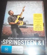 Bruce Springsteen Mr Wolf & Ridley Scott Present Springsteen & I (All Reg) DVD -