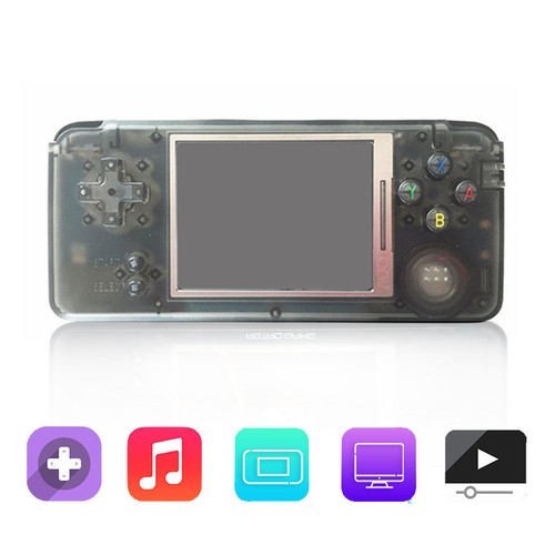 RS-97 Black Retro Handheld Video Game Console Portable 8bit 64bit 168/1151 Games - Afbeelding 6 van 22
