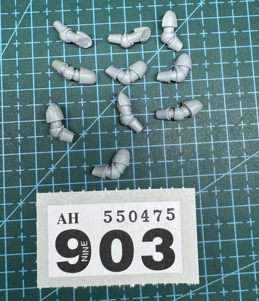 Forgeworld Resin Space Marine Arm Bundle Mk 4 Mark IV Old Kit Heresy 40k OOP