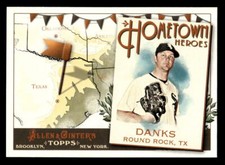 2011 Topps Allen & Ginter John Danks #HH22 Chicago White Sox Baseball Card