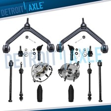 4wd Front Upper Control Arms Wheel Hubs Suspension Kit For 2002 2003-05 Ram 1500