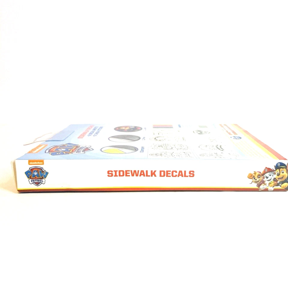Kit de calcomanías de acera Paw Patrol para niños de Nickelodeon Foto 4 de 4