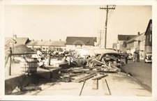 Long Wharf Newport RI Rhode Island RPPC Photo Postcard Copy