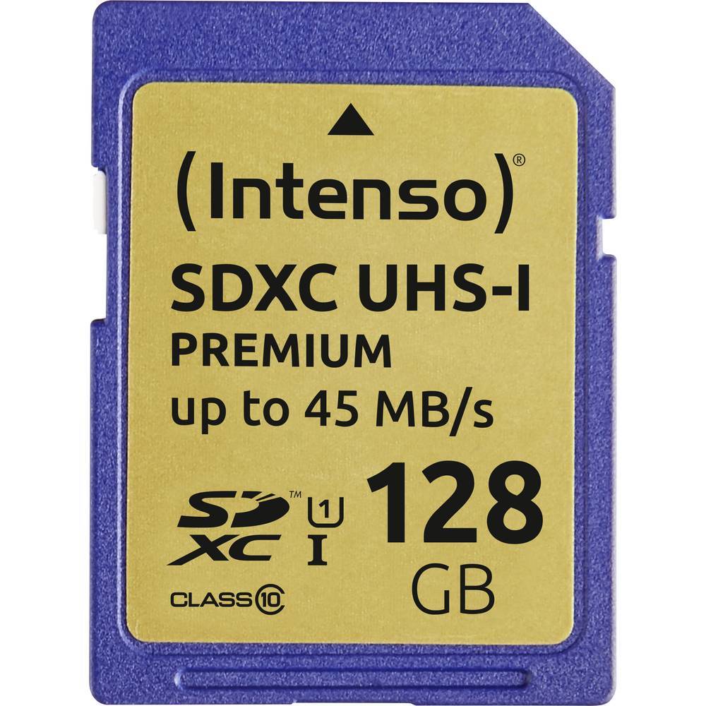 Intenso Premium Scheda SDXC 128 GB Class 10, UHS-I
