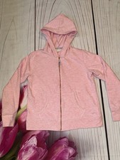J CREW Crewcuts Girls Zip-Up Hoodie Sweatshirt Jacket Cotton Pink Size L 10-11 