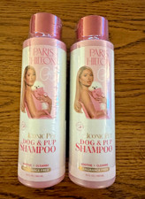 2 Pk-Paris Hilton Iconic Pet Dog  Pup Grooming Shampoo Fragrance Free 480ml