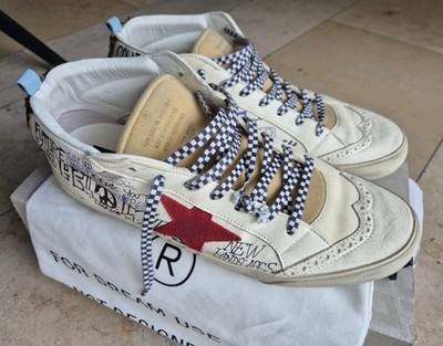 Golden Goose MID Star 45 LTD Limited Edition White High END