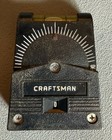 Craftsman Angle, Pitch Finder Plastic Magnetic Base Bubble Level VG Vintage Con. — photo 1
