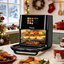15L Air Fryer 1800W 9 Modes Digital Kitchen Oven Oil Free Low Fat Large
