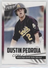 2015 Panini Father's Day NCAA Variation Dustin Pedroia #19 c7w