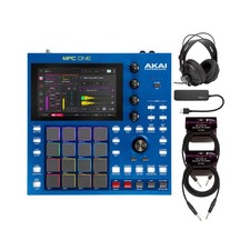Akai Professional MPC One G2 Music Production Center with Headphones and Accs